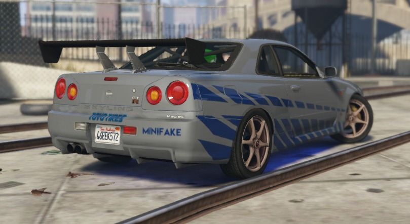 Nissan skyline gta 5