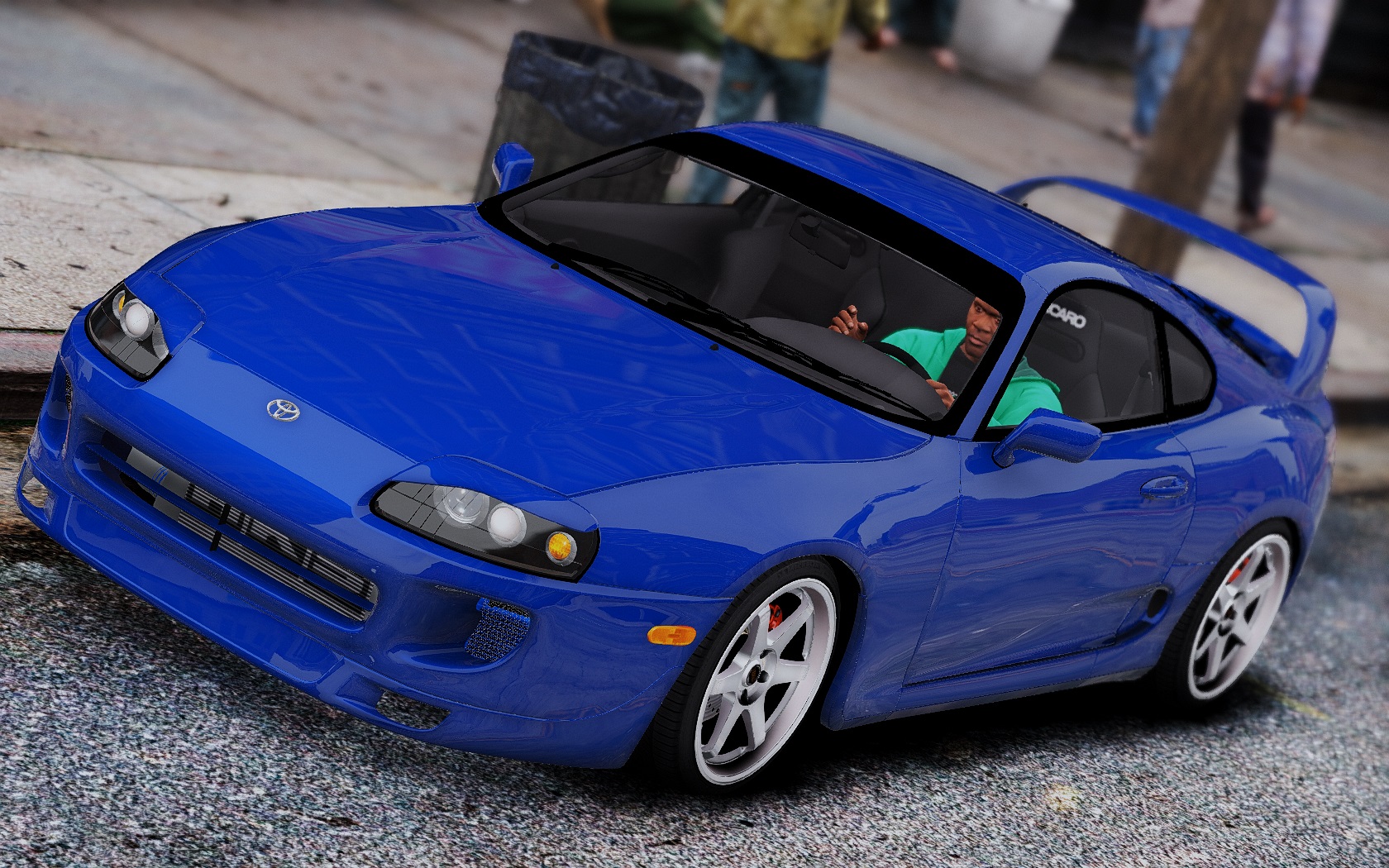 Toyota supra jza80 gta 5 фото 42