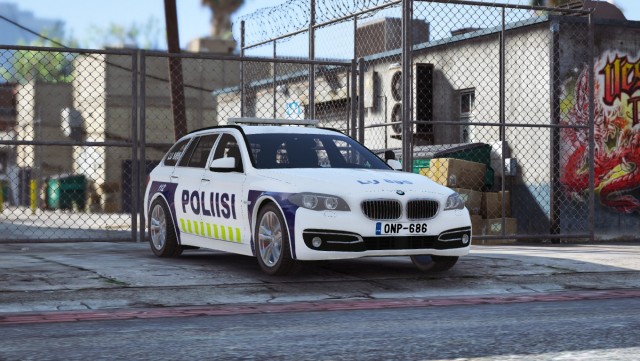BMW 525D F11 Finnish Police v3.0
