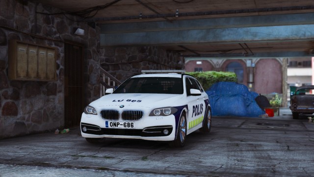 BMW 525D F11 Finnish Police v3.0