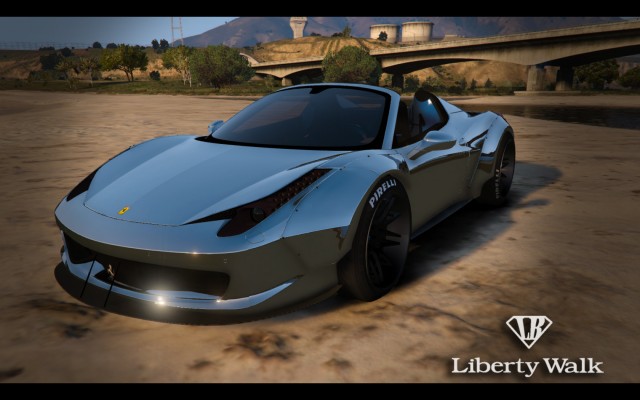 Ferrari 458 Italia Spider (LibertyWalk)