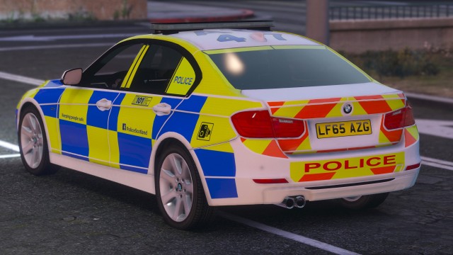 BMW 330D 2014 Saloon Police Scotland v1.0