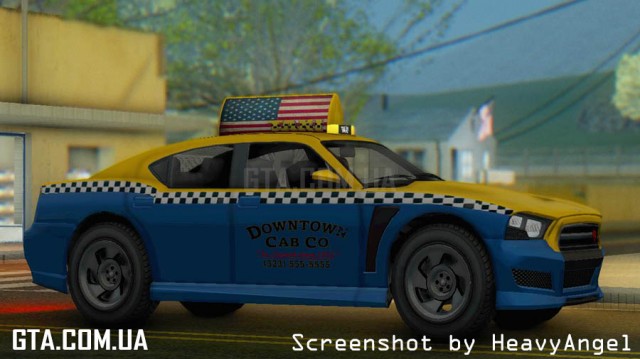 Bravado Buffalo S (GTA V) Downtown Cab Co