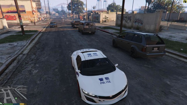 Chinese Police Paintjob