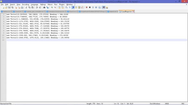 C# Coord Reporter For Developers