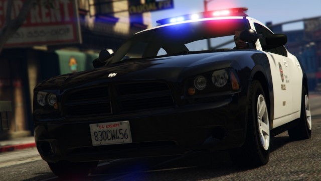 Dodge Charger 2009 Los Angeles Police Department v5.0