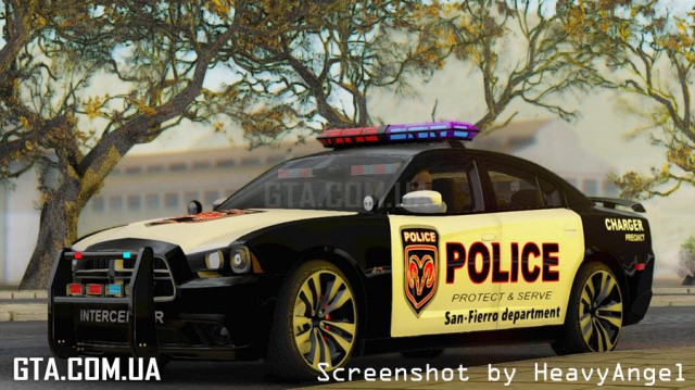 Dodge Charger SRT8 2012 Police Interceptor SFPD