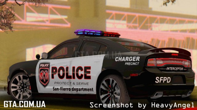 Dodge Charger SRT8 2012 Police Interceptor SFPD