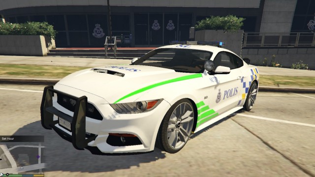 Ford Mustang 2015 Malaysia Police PDRM v0.2