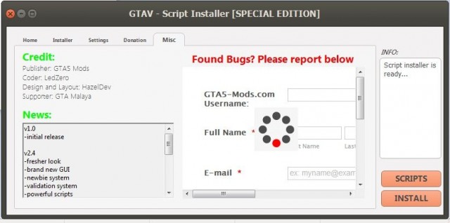 GTA V Script Installer v2.8