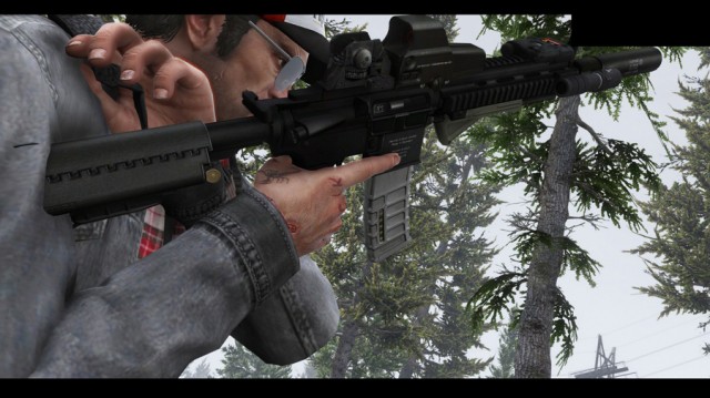 HK416 Full Attachments & Animated v1.1