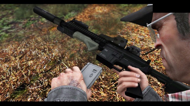 HK416 Full Attachments & Animated v1.1
