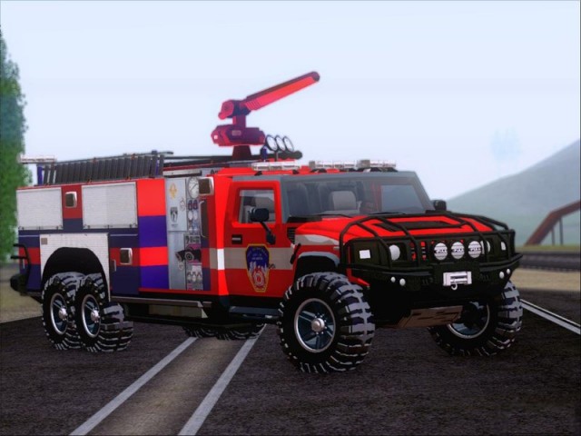 Hummer H2 "Firetruck"