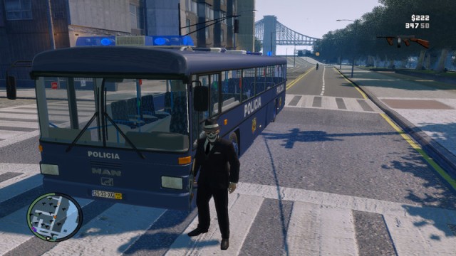 MAN 202 N1 Europe Police Bus