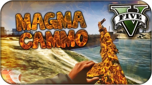 Magma Camo AK47 (Call of Duty: Advanced Warfare) v2.0