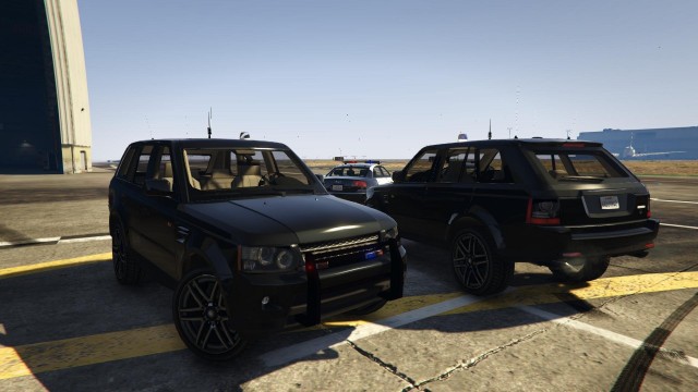 Range Rover Sport FBI Unmarked Police v3.1