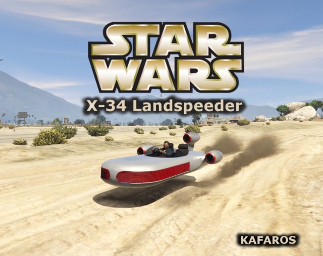 Star Wars X-34 Landspeeder