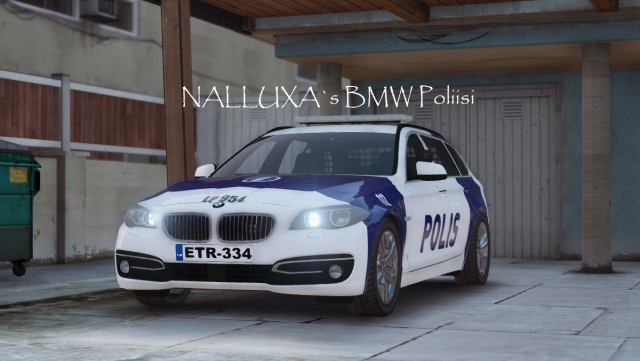 BMW 525D F11 Finnish Police