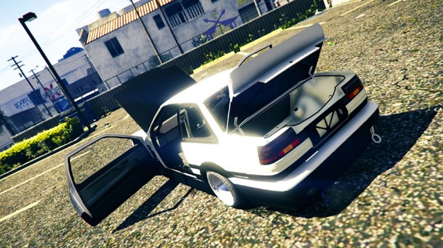 Toyota AE86 Coupe Tunable v0.1