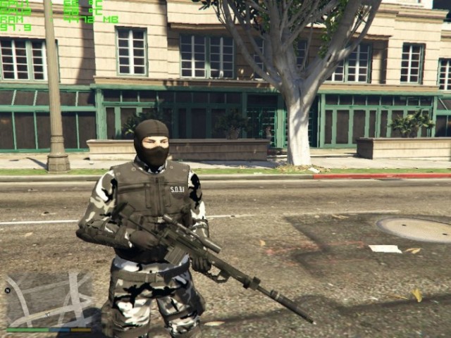 Urban Camo Swat Officer v1.1