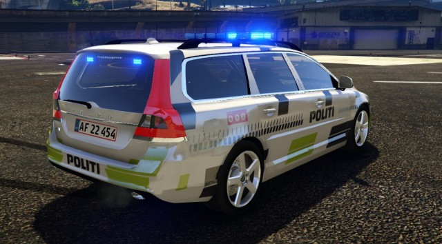 Volvo V70 Danish Police v1.1
