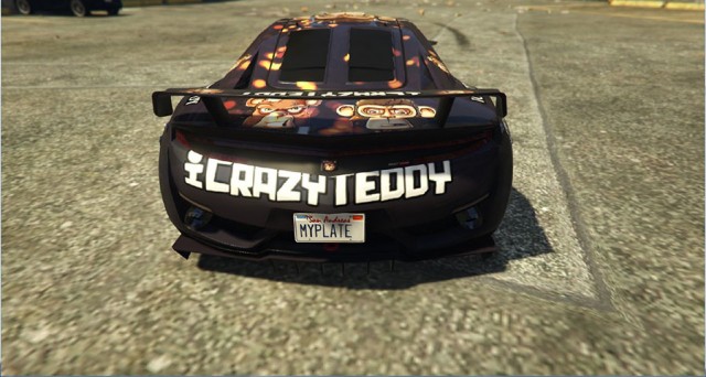 iCrazyTeddy Car Texture (Dinka Jester Sports)