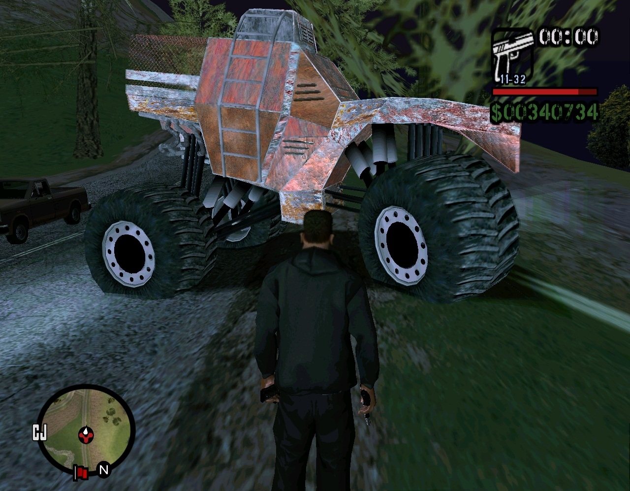 Monster Man Mod скачать для GTA: San Andreas