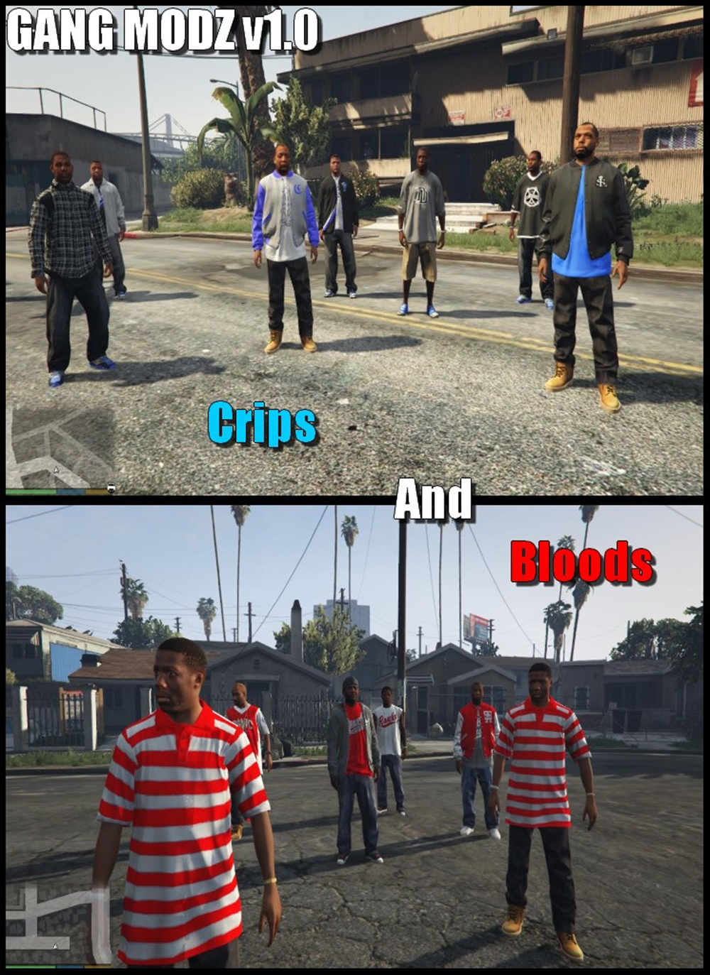 Bloods and crips gta 5 фото 15
