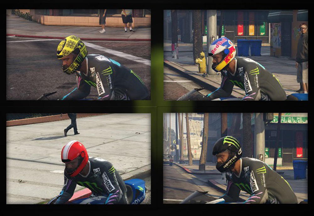 Franklin Helmets Pack скачать для GTA 5