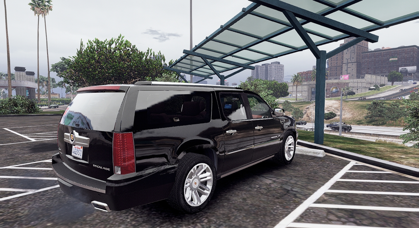 Cadillac Escalade ESV gmt900 2012 [Add-On/Replace/Animated] скачать для GTA  5