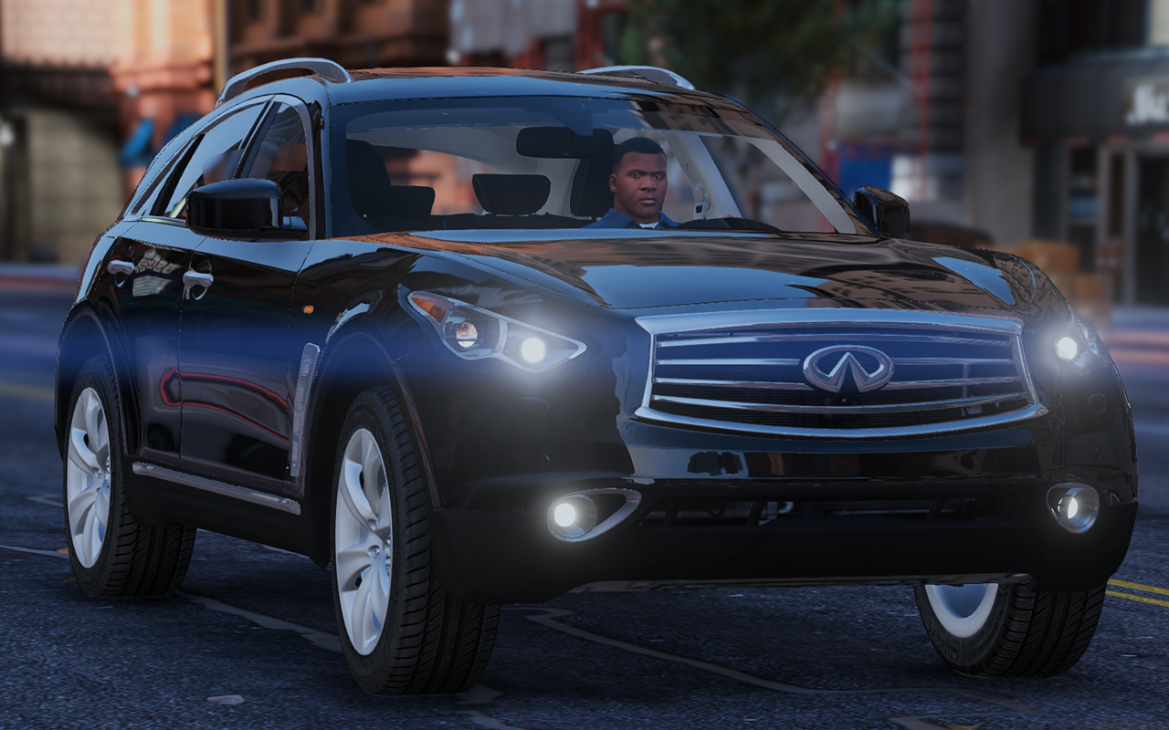 Infiniti FX50S (Add-On / Replace) v1.0 скачать для GTA 5