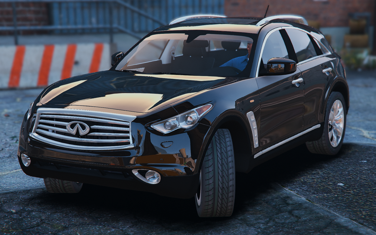 Infiniti FX50S (Add-On / Replace) v1.0 скачать для GTA 5