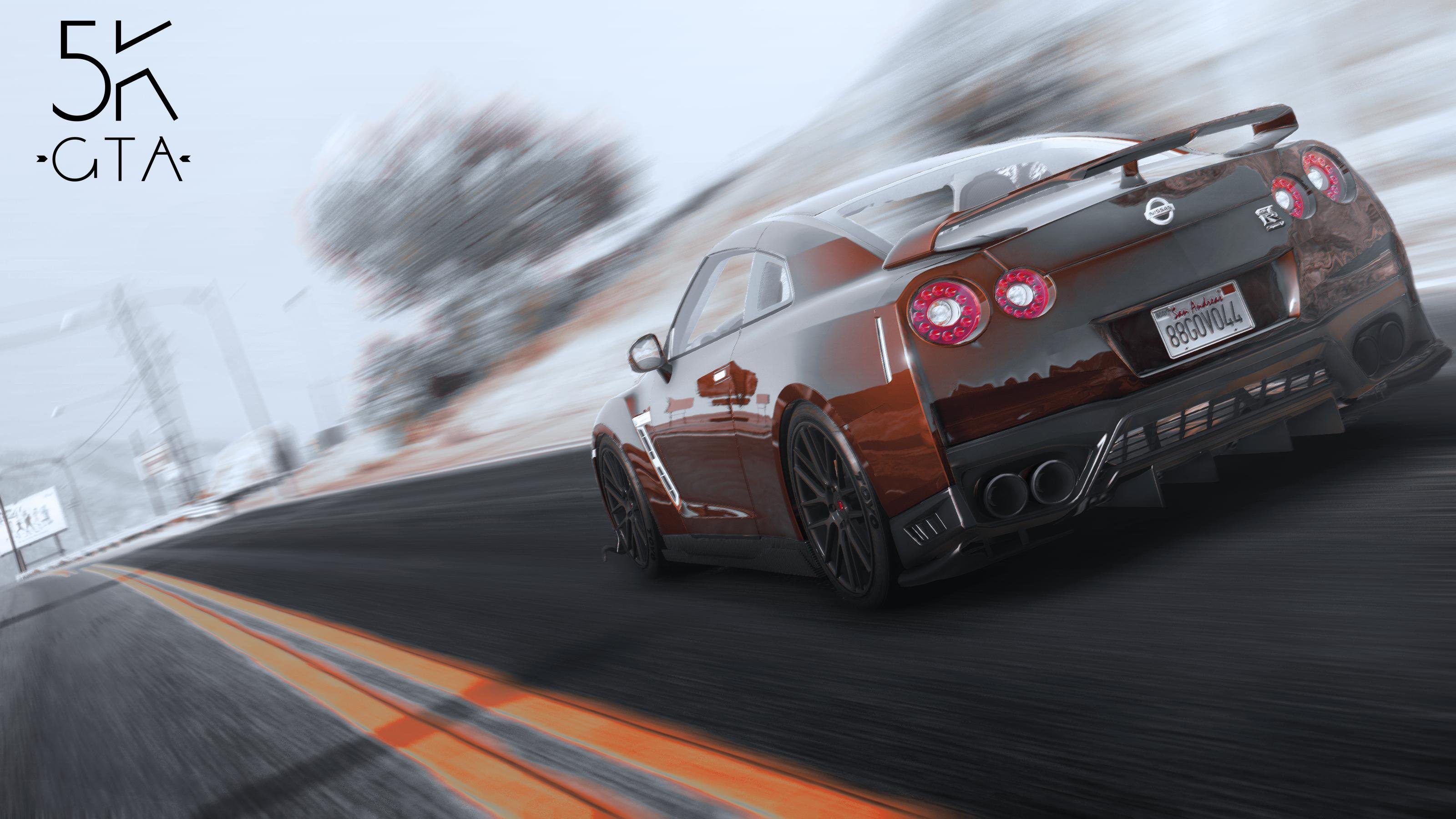 Nissan GTR 35 Art