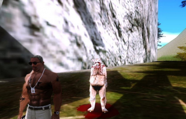 Piggsy on Mount Chiliad 