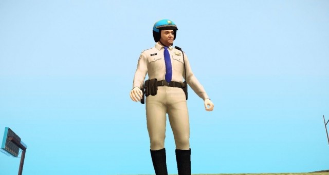 Michael De Santa - San Andreas Highway Patrol Uniform