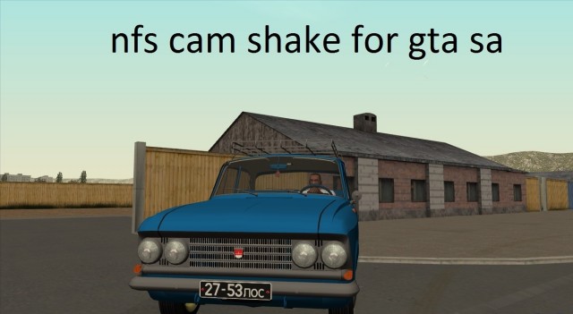 Need For Speed Cam Shake