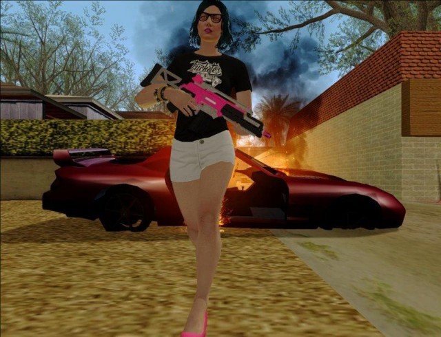Skin Female #2 from GTA V Online