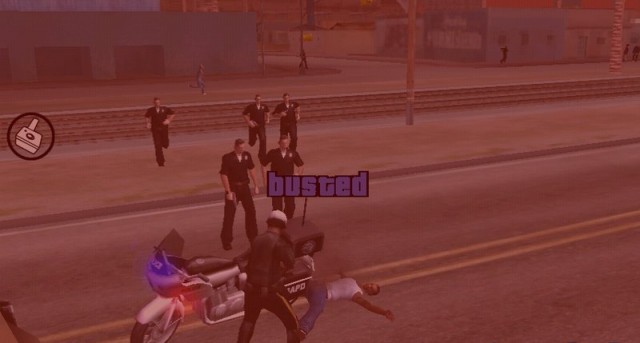 GTA V Wasted/Busted Screen