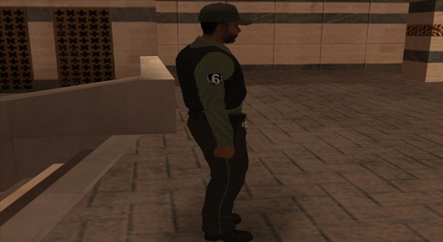 Охранник из GTA V