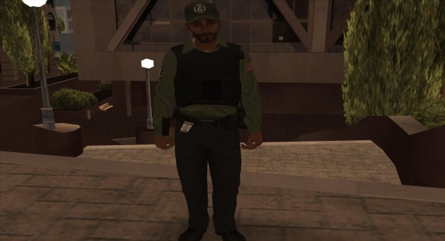 Охранник из GTA V