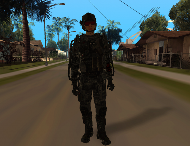 CoD Advanced Warfare ATLAS Soldier v1.0