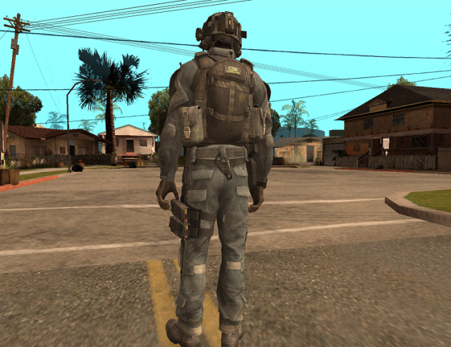 Lt. David Hesh Walker из Call Of Duty Ghosts 