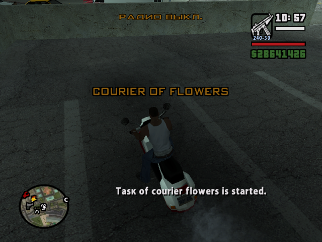 Развозчик цветов в Сан-Фиерро	