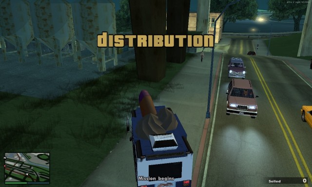 Distribution v0.1 для GTA SA	 