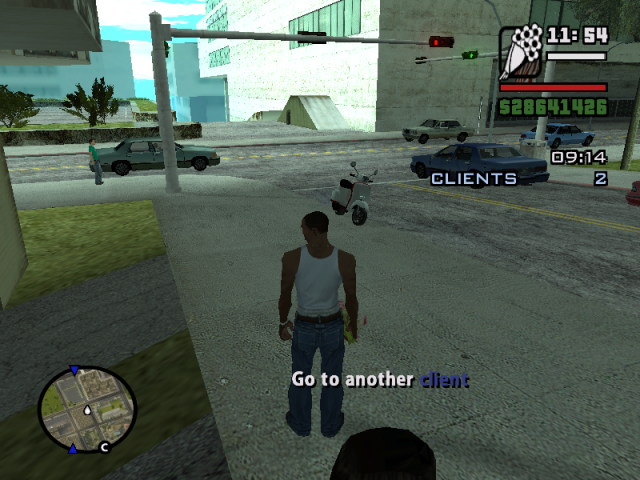 Развозчик цветов в Сан-Фиерро	