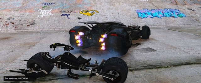 Batman Vehicles Add-On Pack v5.32b