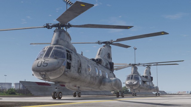 CH-46E Seaknight (Add-On)