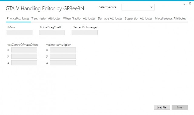GTA V Handling Editor v1.2