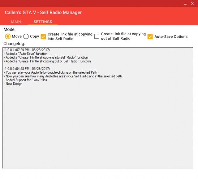 GTA V Self Radio Manager v1.0.0.2