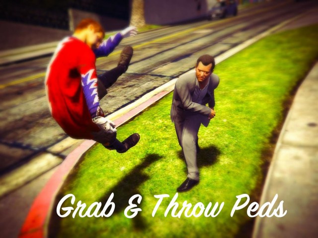 Grab & Throw Peds v1.1